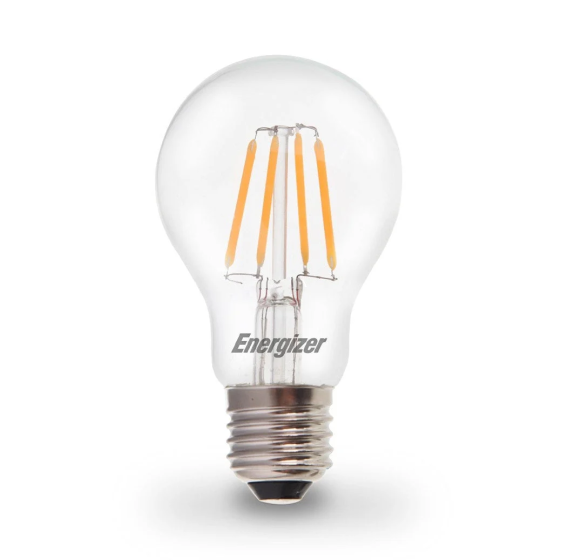 Energizer S12863 LED 40W E27 Golf Filament Dimmable Bulb Warm White