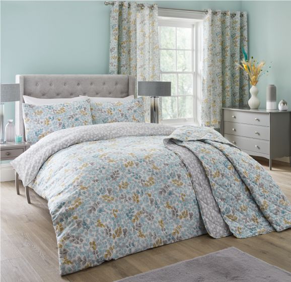 Olivia Duck Egg Duvet Set