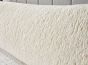 Cream Teddy Fleece Bolster Pillow
