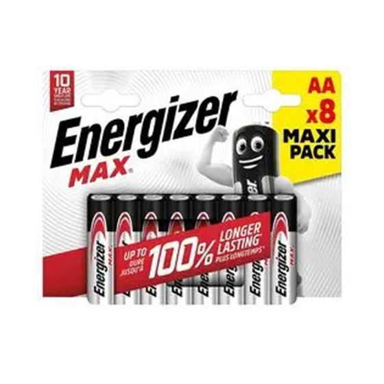 AA Energizer Batteries 8 Pack