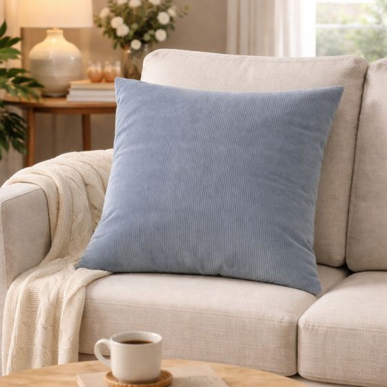 Annie Denim Filled Cushion 60x60cm