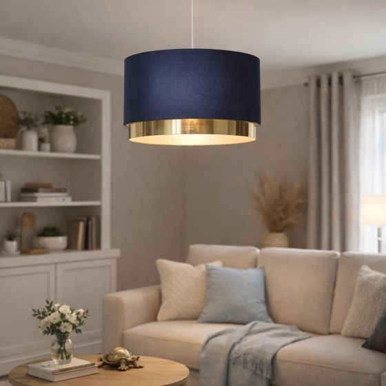 Appleby Navy Pendant
