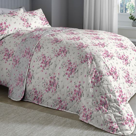 Avery Pink Bedspread 200x230cm