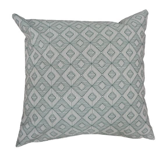 Aztec Green Cushion Cover