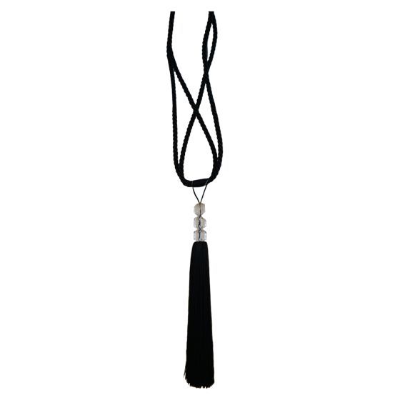 Finesse Black Tie Back
