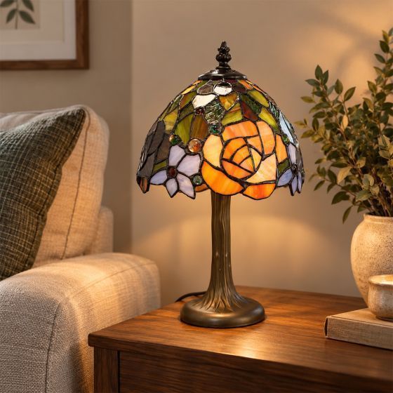Blossom Brass Table Lamp