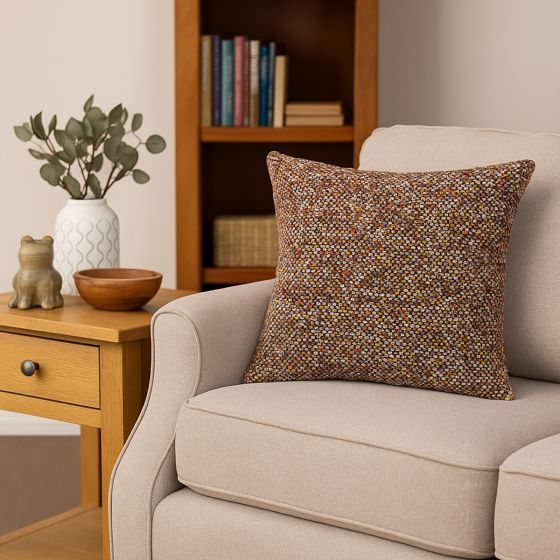 Caitlyn Terracotta Cushion Cover