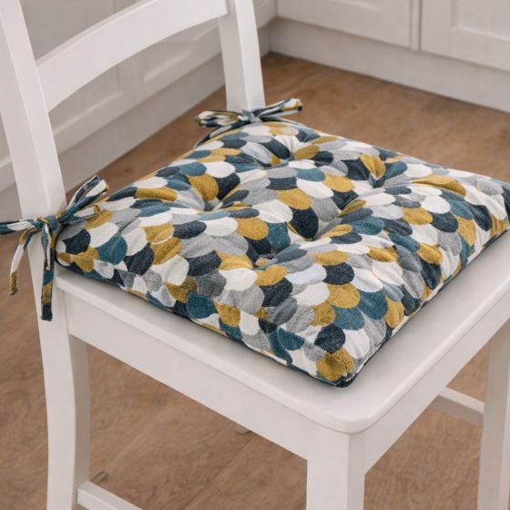 Callie Navy Seat Pad