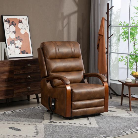 Eastbourne Brown Tilt Chair BULKY