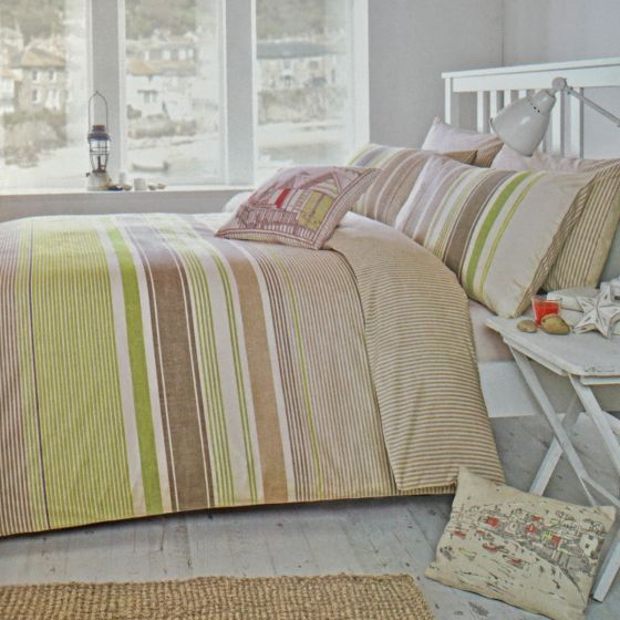 Falmouth Green Duvet Set
