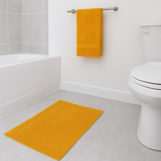 500gsm Zero Twist Gold Bathmat