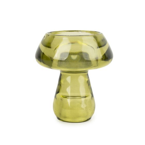 Mushroom Green Tealight Holder