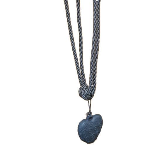 Amore Grey Tieback