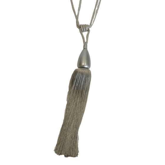 Hamilton Silver Tie Back