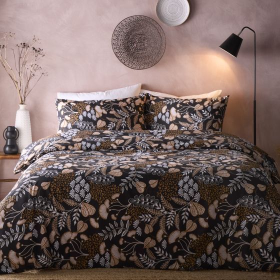 Jephson Natural Cotton Mix Duvet Cover Set