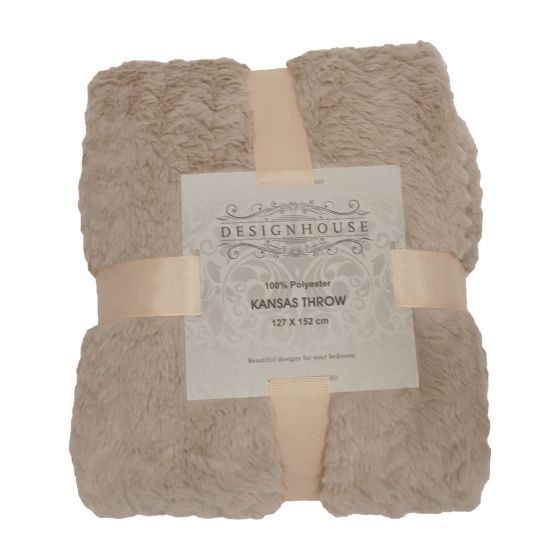 Kansas Ivory Throw