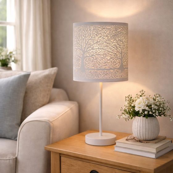 Kew Ivory Table Lamp