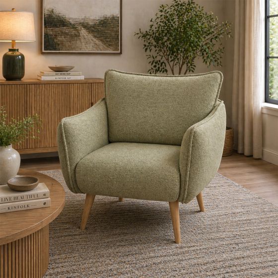 Lizzy Green Armchair BULKY