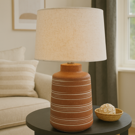 Orlando Natural Table Lamp