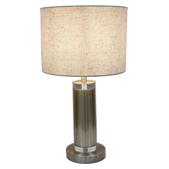 Repton Antique Brass Table Lamp