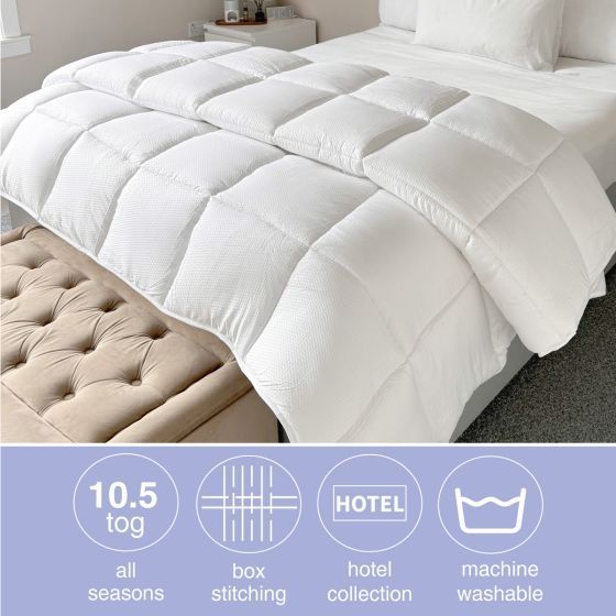 Relax Seersucker 10.5 Tog Duvet