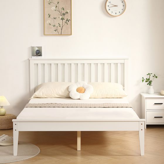 Seine White Bedframe