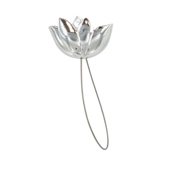 Tulip Chrome Magnetic Tie Back