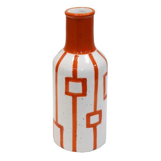 Small Terracotta Abstract Vase