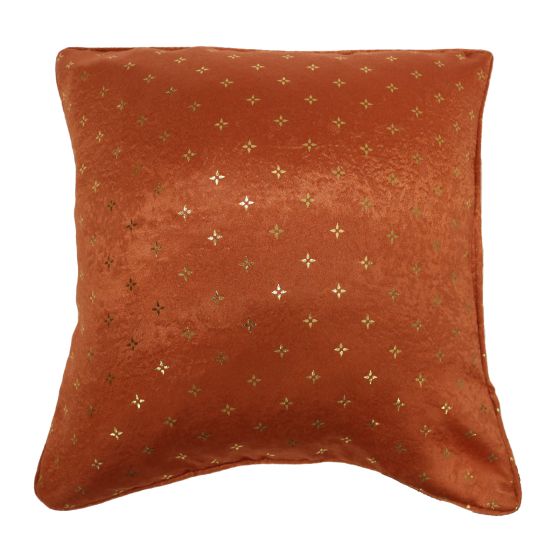 Star Orange Cushion Cover