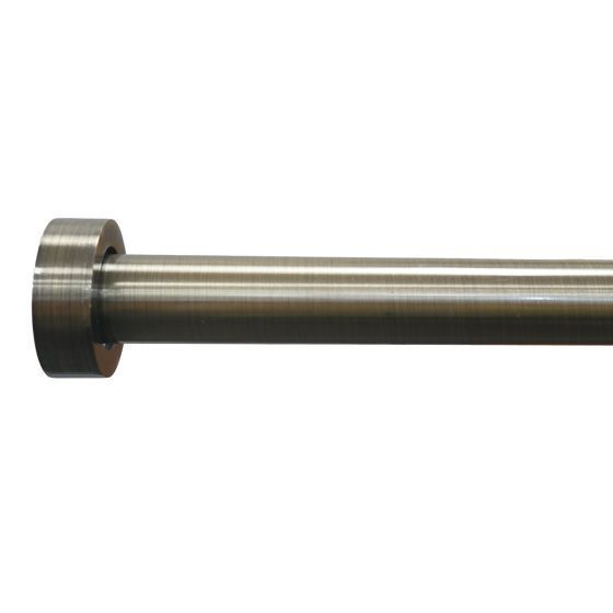 Stud 25/28mm Antique Brass Extendable Curtain Pole