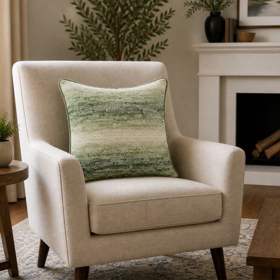 Visage Green Cushion Cover