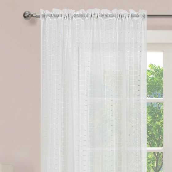 Viva Cream Voile Panel