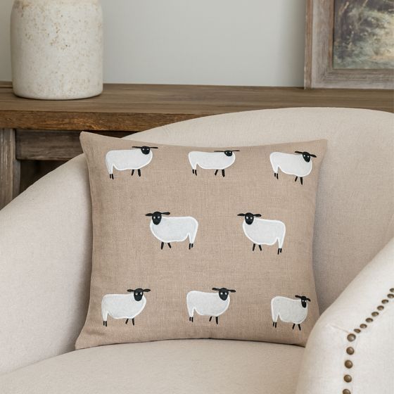 Woolly Natural Cushion Cover