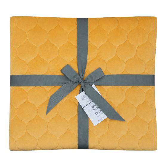 Zara Ochre Throw