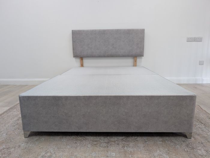 Cruz Steel Super King Divan Bed Only