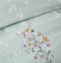 Felicity Green Cotton Mix Duvet Cover Set