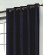 Wessex Navy Ready Made Eyelet Curtains