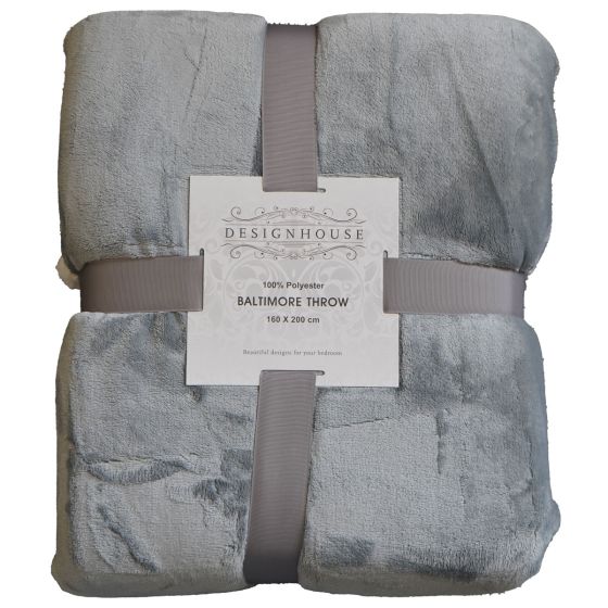 Baltimore Throw Grey 