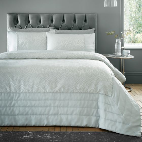 Bayonne Silver Bed Spread