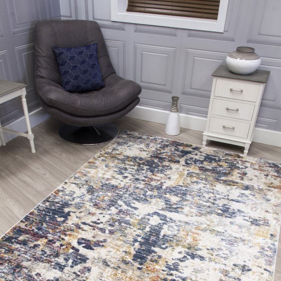 Boho Twilight Blue Rug