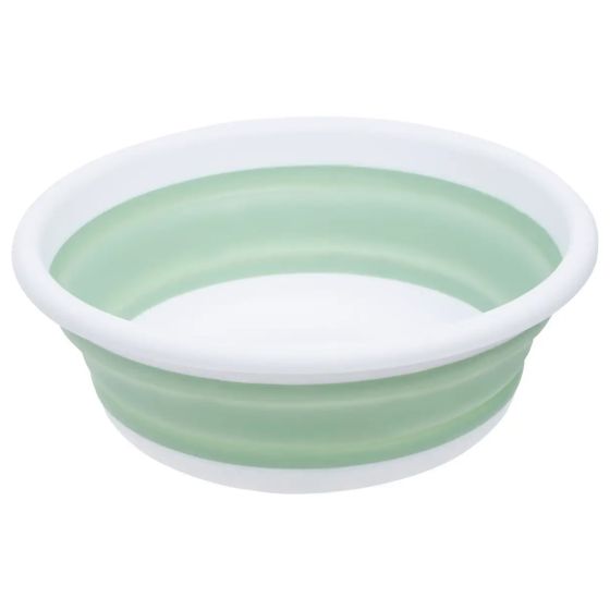 Collapsible Green Bowl