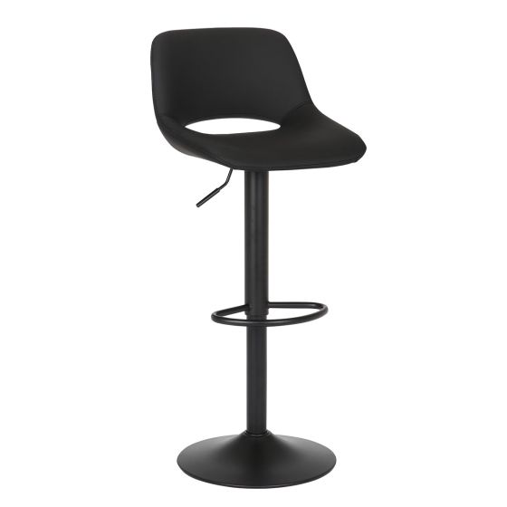 Gusto Black Bar Stool
