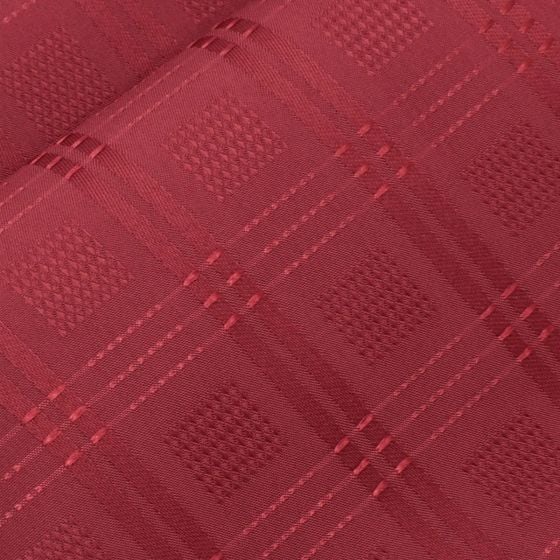 Hampton Burgundy Round Table Cloth