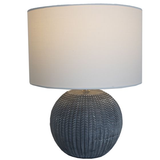 Byron Grey Table Lamp 