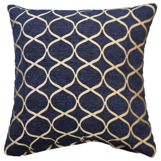 Capri Navy Cushion Cover 