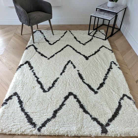 Alaska Chevron Cream Rug