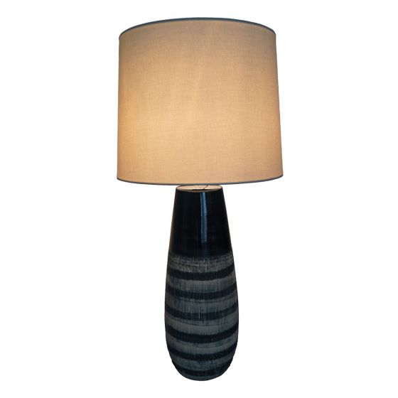 Claremont Navy Table Lamp