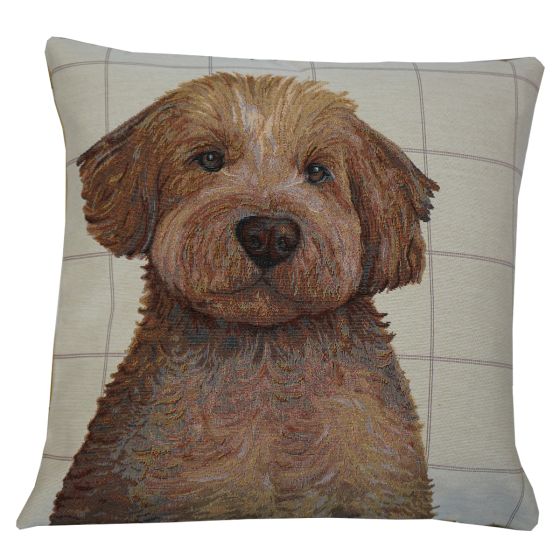 Cockapoo Natural Cushion Cover