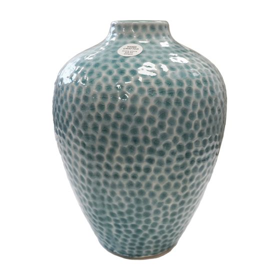 Dimple Blue Vase