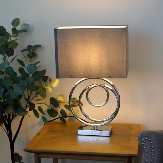 Ramsey Chrome Table Lamp